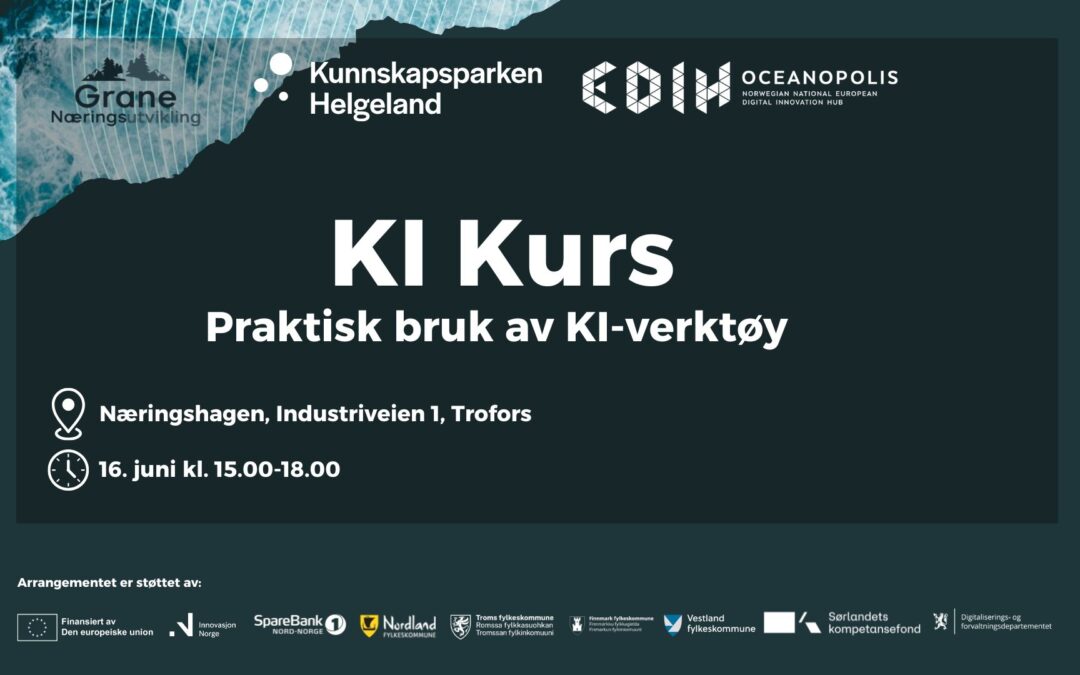 KI Kurs – Praktisk bruk av KI